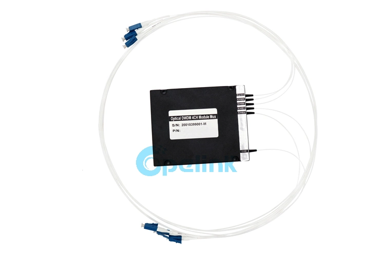 High Quality Optical CWDM Module, OEM 4CH Fiber Optic CWDM Mux Demux with Factory Price