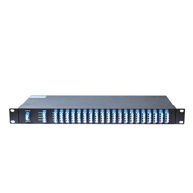 Passive Device 48CH Dual Fiber Itu 100GHz Grid DWDM Mux Demux