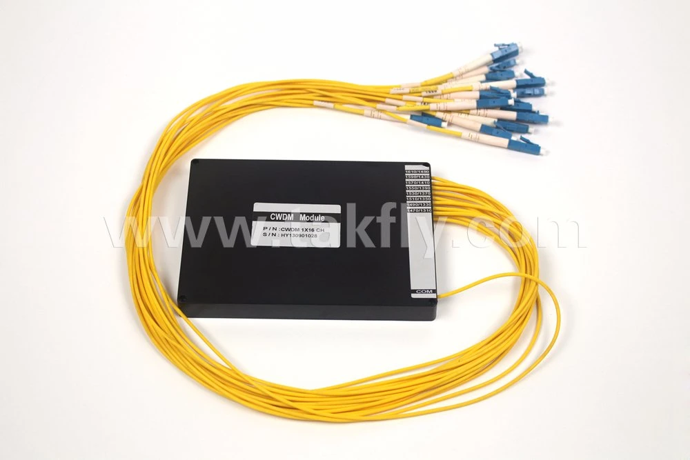 16CH Passive Mux Demux Fiber Optic CWDM