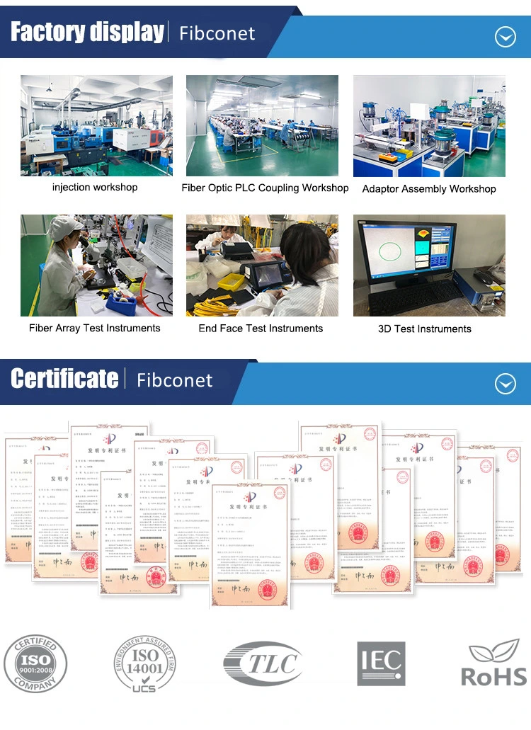 FTTH Manufacturer LC Upc/APC Fiber Optical Multicore Bundle Distribution Patch Cord/Cable/Jumper/Patchcord/Pigtail