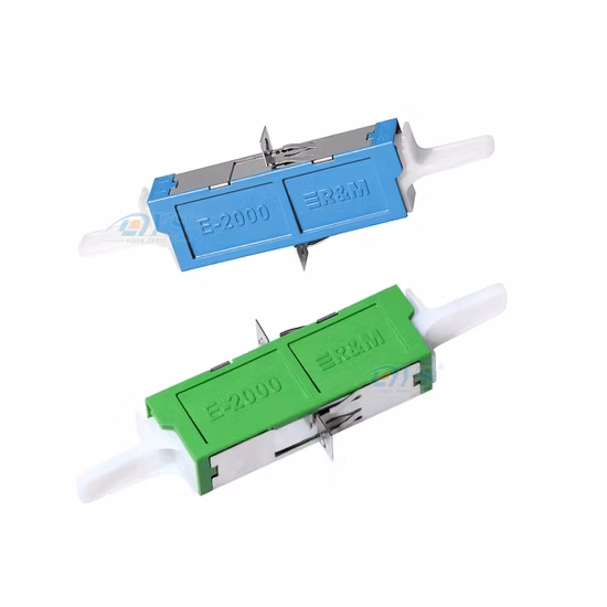 Optischer Flanschadapter Simplex/Duplex FC/St/MTRJ/Mu/MPO/E2000 Adapter-Sx/Dx-Tu/Tp